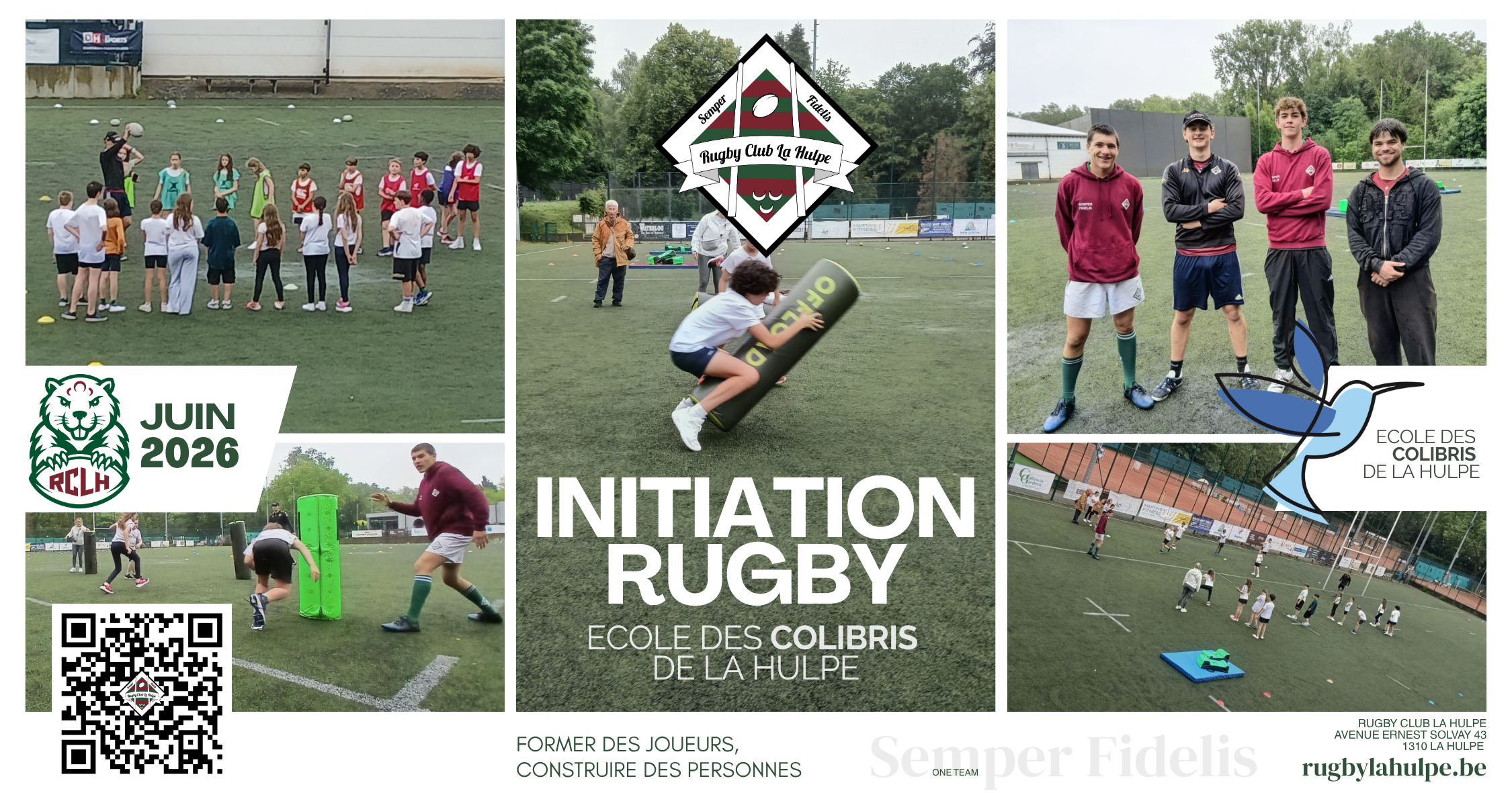 Dans le cadre du développement de notre École de Rugby, notre pôle Recrutement a eu le plaisir d’organiser une initiation au rugby pour les élèves de 8 à 12 ans de l’École des Colibris à La Hulpe.